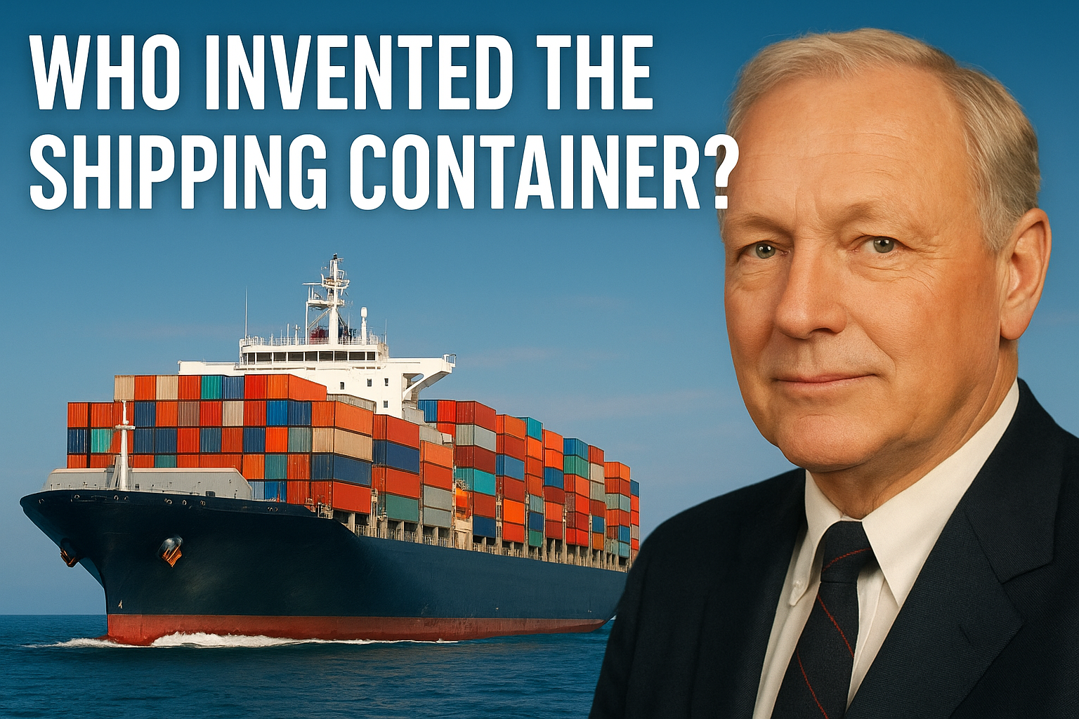You are currently viewing Do You Know Who Invented the Container Used in International Trade?